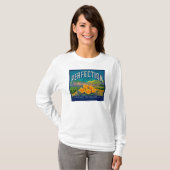 Perfektion orange LabelColton, CA T-Shirt (Vorne ganz)