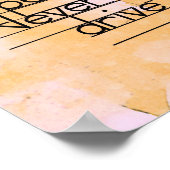 Perfektion - Poster (Ecke)