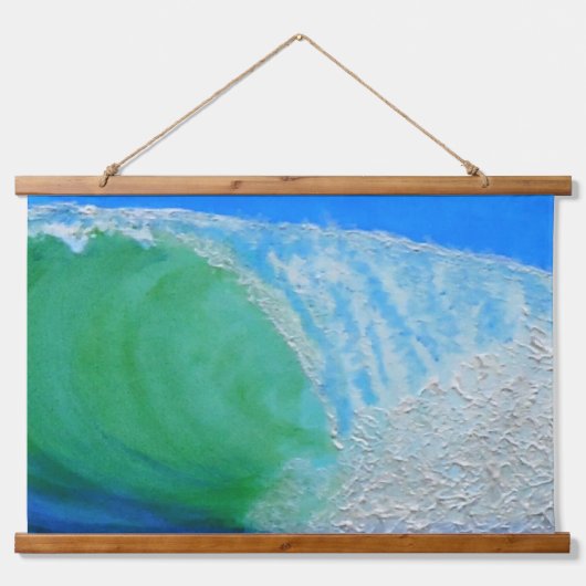 Perfektion Wandteppich Mit Holzrahmen (Vorderseite 3)