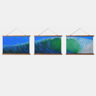 Perfektion Wandteppich Mit Holzrahmen