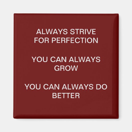 Perfektionierungs-Magnet Magnet (Vorne)