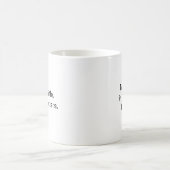 Perfektionistische Kaffee-Tasse Kaffeetasse (Mittel)