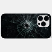 Perforated Glass Phone Case (Rückseite (Horizontal))