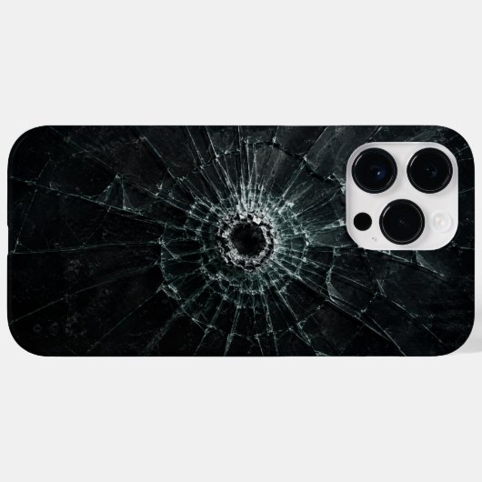 Perforated Glass Phone Case (Rückseite (Horizontal))