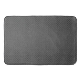 Perforated Gray Leather's Digital Print Badematte