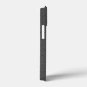 Perforated Gray Leather's Digital Print Case-Mate iPhone Hülle (Rückseite / Rechts)