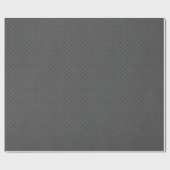 Perforated Gray Leather's Digital Print Geschenkpapier (Flach)