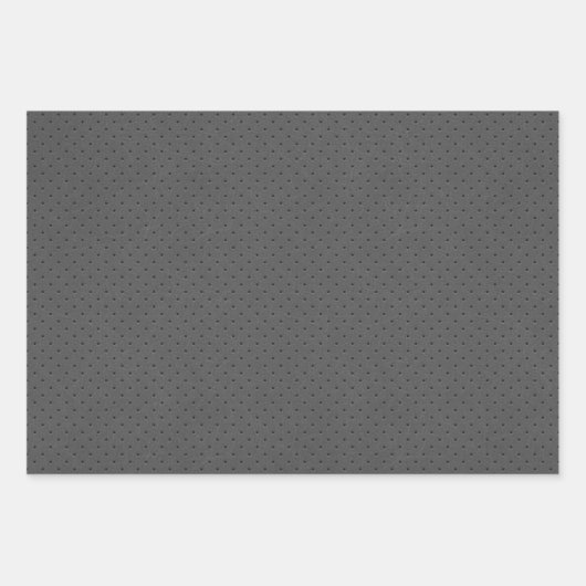 Perforated Gray Leather's Digital Print Geschenkpapier Set (Vorderseite 3)