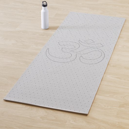 Perforierte White Leather's Digital Print Yogamatte (Beispiel)