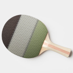 perforiertes ledernes Beschaffenheits-Set Tischtennis Schläger