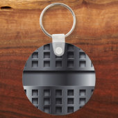 Perforiertes Metall Schlüsselanhänger (Vorderseite)