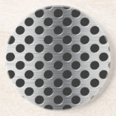 Perforiertes Metallgitter Sandstein Untersetzer (Vorne)