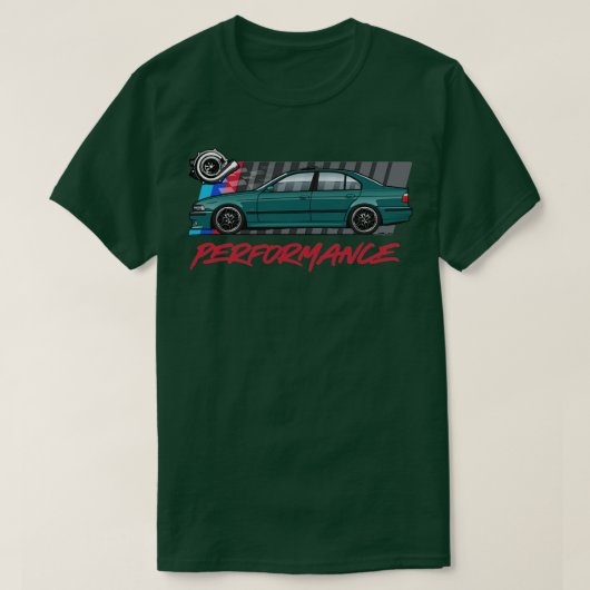 Performance 2 Barbados grün T-Shirt (Design vorne)