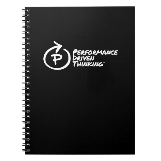Performance-Driven Thinking Spiral Notebook Notizblock (Vorderseite)