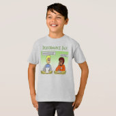 Performance Pay Grey Boy's T - Shirt (Vorne ganz)