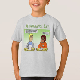 Performance Pay Grey Boy's T - Shirt