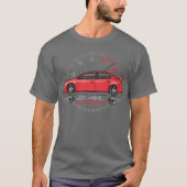 Performance Red Car funny T-Shirt (Vorderseite)