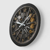 Performance Wheel Rim Große Wanduhr (Winkel)
