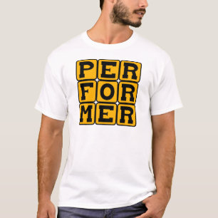 Performer, Bühne Abbildung T-Shirt
