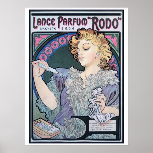 Perfume, Alphonse Mucha Poster (Vorne)