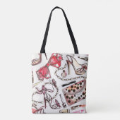 Perfume Lipstick Wallet Shoe Necklace Cosmetic Tasche (Rückseite)