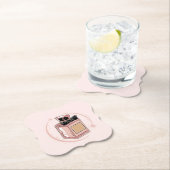 Perfume Paper Coaster Untersetzer (Vor Ort)