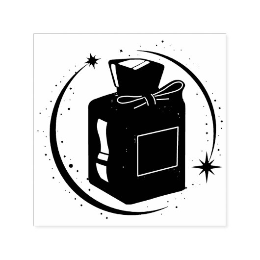 Perfume Self-inking Stamp Permastempel (Design)