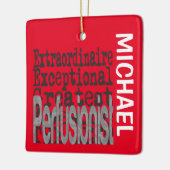 Perfusionist Extraordinär CUSTOM Keramikornament (Links)