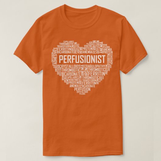 Perfusionist Herz T-Shirt (Design vorne)