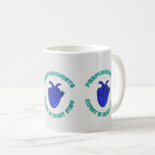 Perfusionistischer Experte für Herzstuck Kaffeetasse (VorderseiteRechts)
