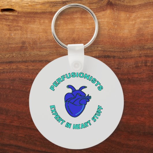 Perfusionistischer Experte für Herzstuck Schlüsselanhänger (Vorderseite)