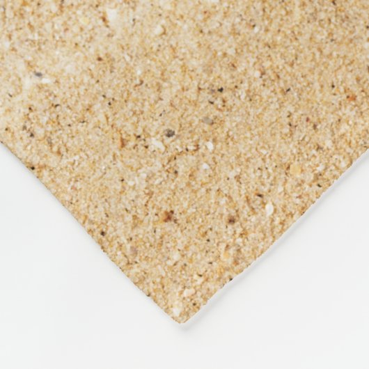 Pergament auf Sandgrund - Fleece Blanket (Ecke)