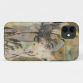Pergament Blumen-II Case-Mate iPhone Hülle (Rückseite (Horizontal))