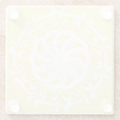 Pergament Glasuntersetzer (Rückseite)