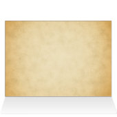 Pergamentmuster-Design Hochzeitsmenü (Innenansicht Horizontal (Oben))