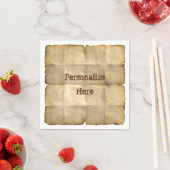 Pergamentpapier Serviette (Beispiel)