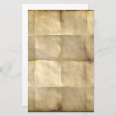Pergamentpapierbriefpapier Briefpapier (Vorne/Hinten)