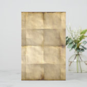 Pergamentpapierbriefpapier Briefpapier (Stehend Vorderseite)