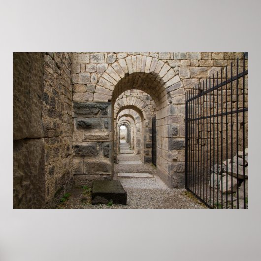 Pergamon Griechische Ruins Poster (Vorne)