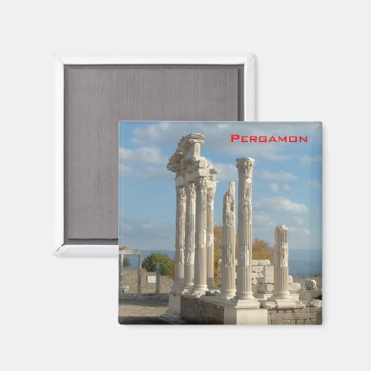Pergamon Magnet (Vorderseite/Rückseite)