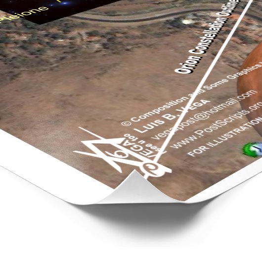 Pergamon Pleiades Poster (Ecke)