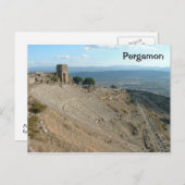 Pergamon Postkarte (Vorne/Hinten)