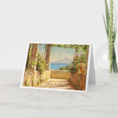 Pergola auf Capri, Emil Wennerwald Karte (Vorderseite)