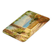 Pergola auf Capri, Emil Wennerwald Magnet (Linke Seite)