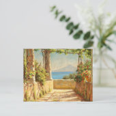 Pergola auf Capri, Emil Wennerwald Postkarte (Stehend Vorderseite)