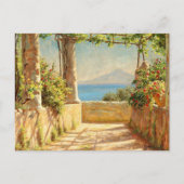 Pergola auf Capri, Emil Wennerwald Postkarte (Vorderseite)