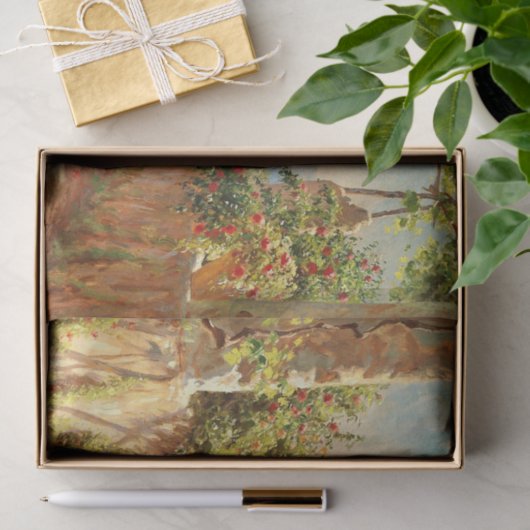 Pergola auf Capri, Emil Wennerwald Seidenpapier (Geschenk)