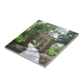 Pergola auf einem Weg Fliese (Seite)