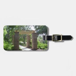 Pergola auf einem Weg Gepäckanhänger