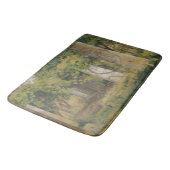 Pergola mit Weintrauben (Weinlandschaft) Badematte (Schrägansicht)